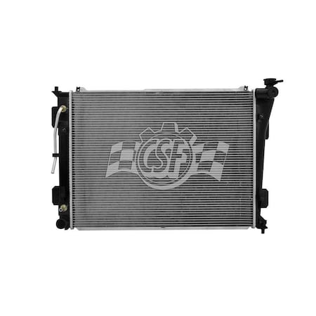 Csf 3640 1 Row Plastic Tank Aluminum Core Radiator 3640
